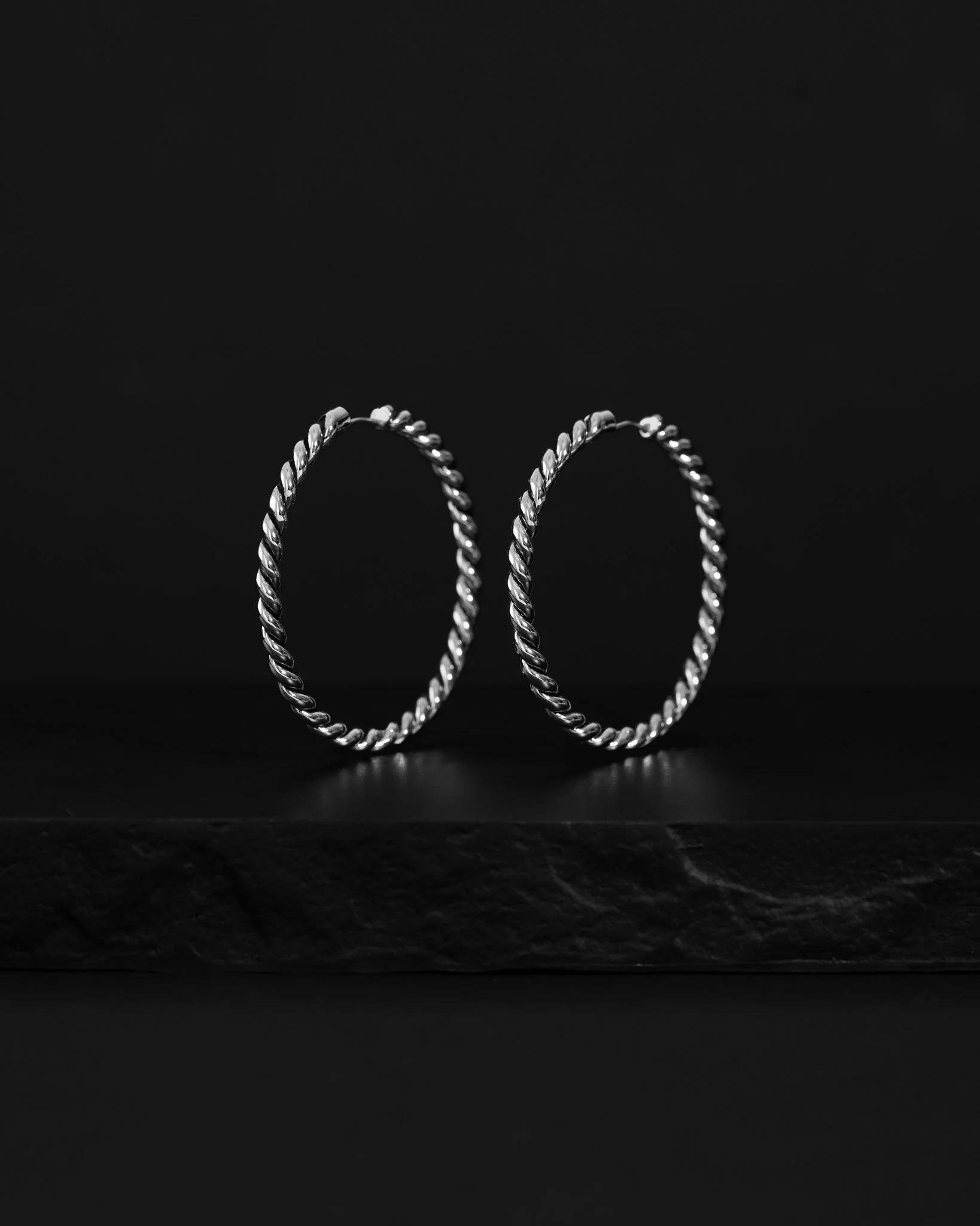 Classic Rope Earrings (Large) - Image 5