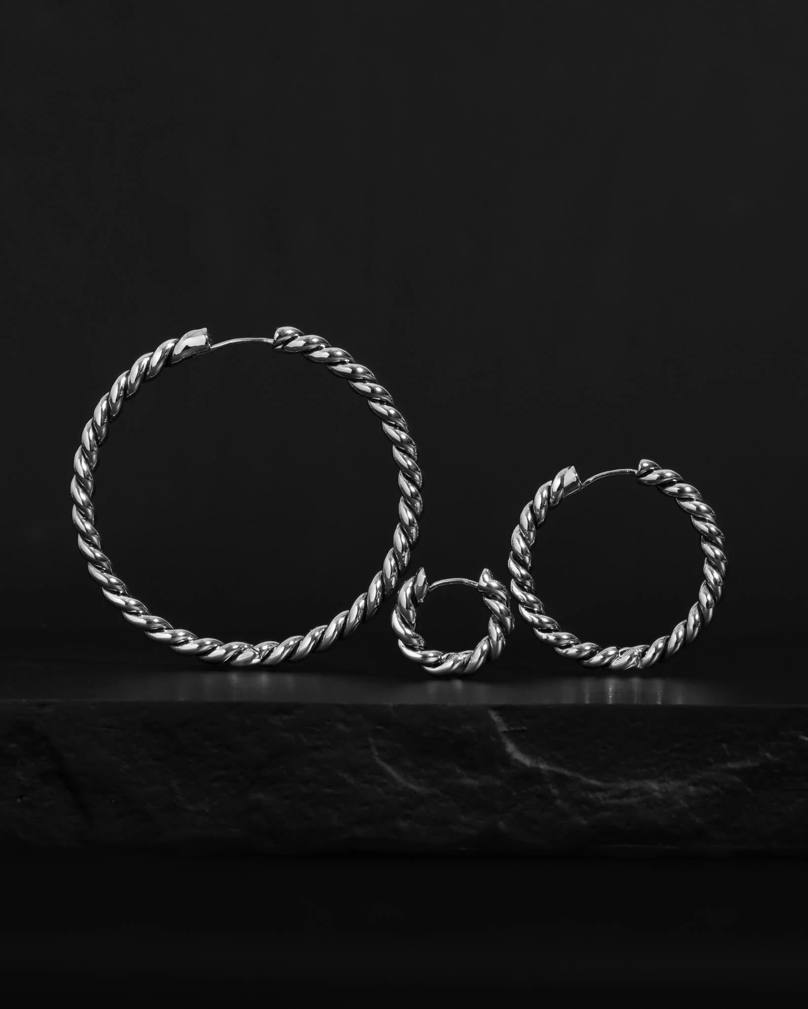 Classic Rope Earrings (Large) - Image 7