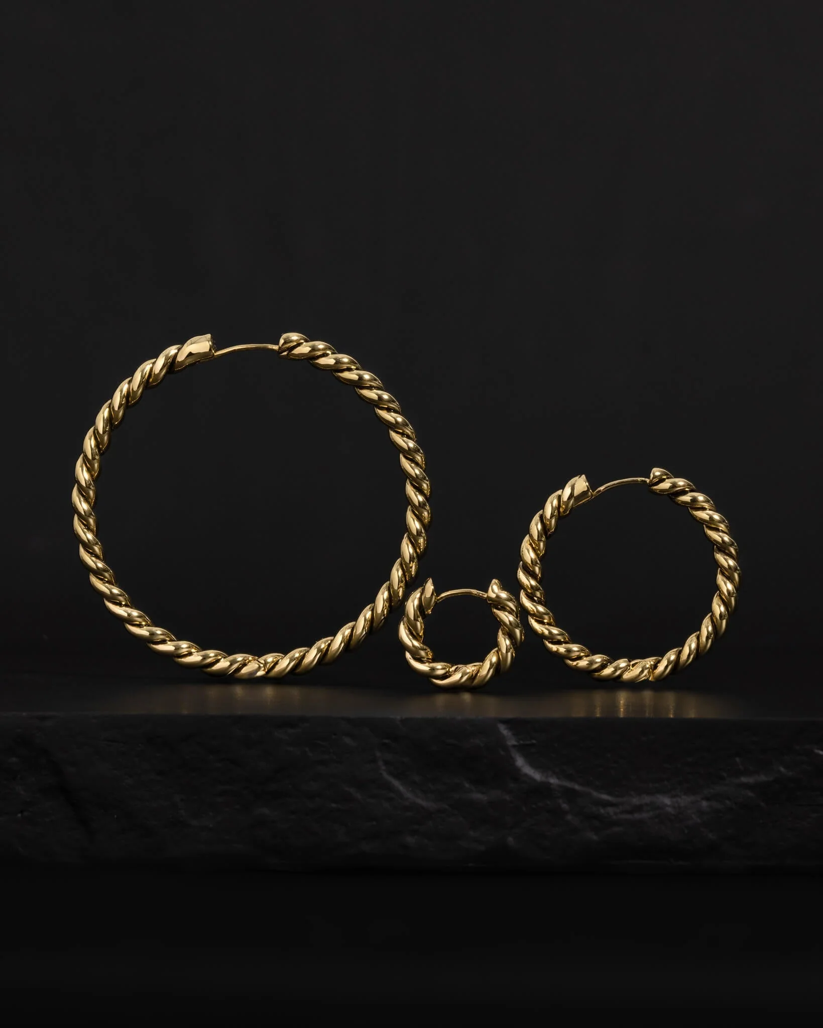 Classic Rope Earrings (Large) - Image 8