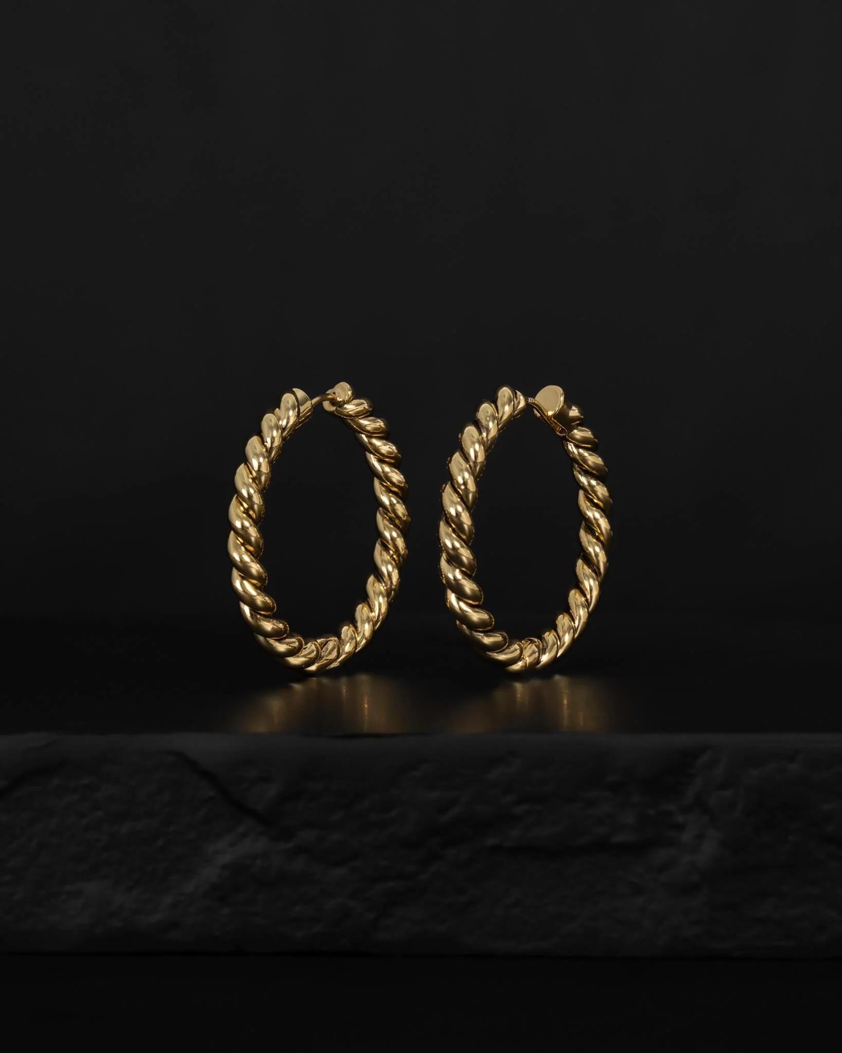 Classic Rope Earrings (Medium) - Image 3
