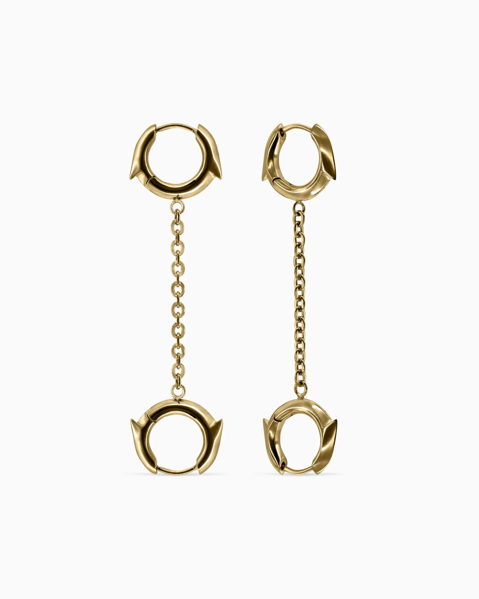 Exe Chain Earrings - Image 7