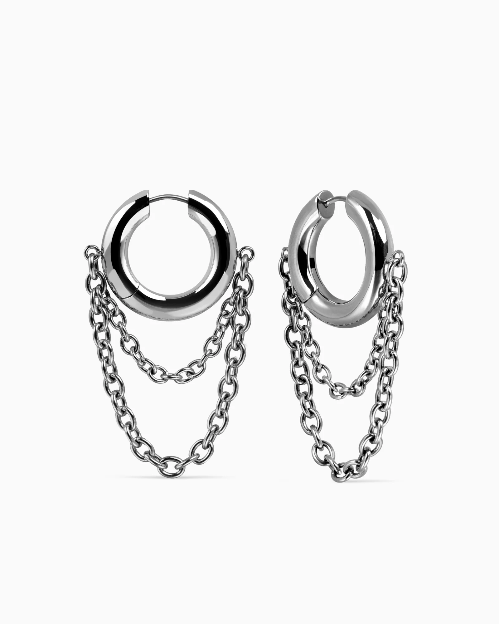 Obscura Chain Earrings - Image 9