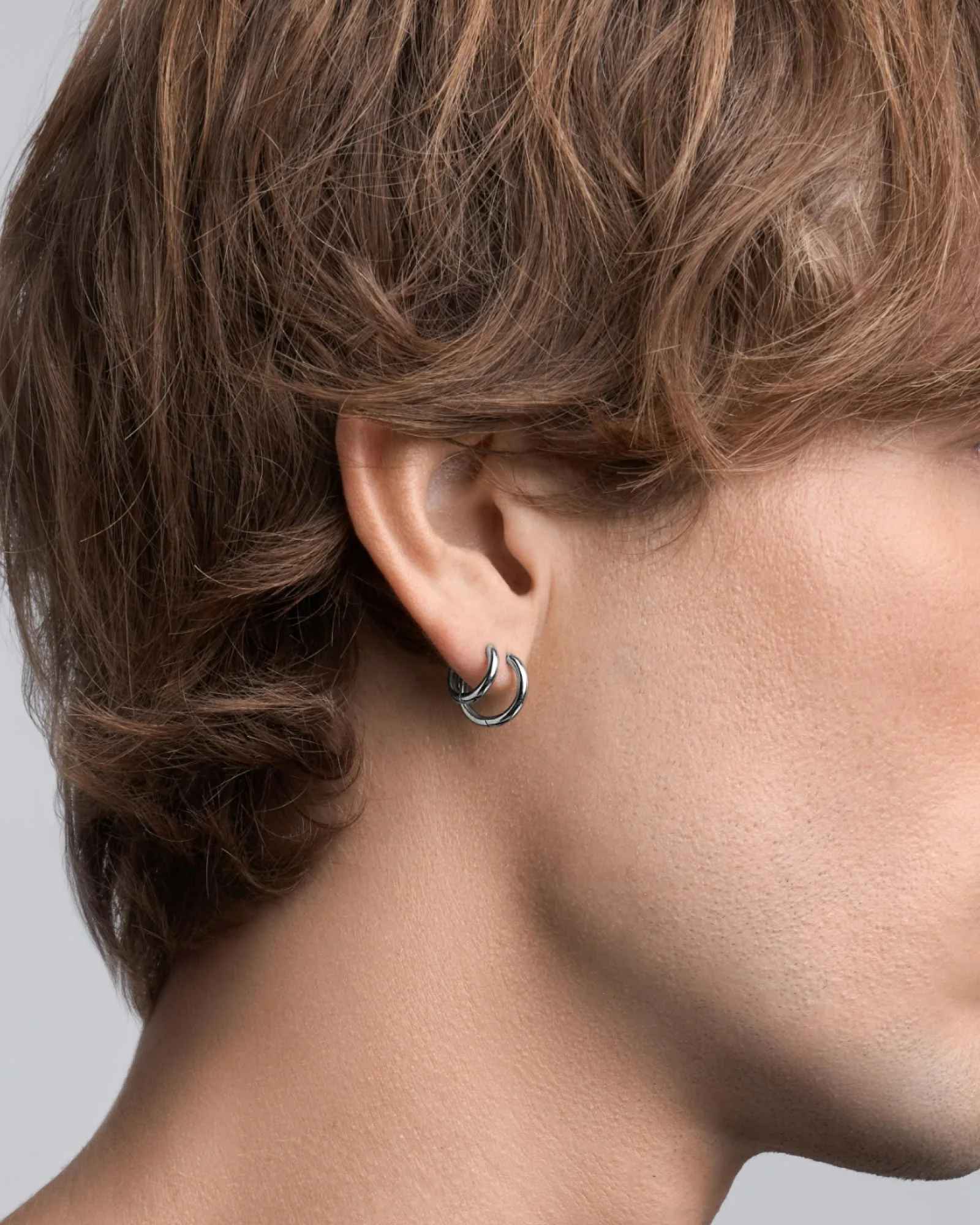 Tria Hoop Earrings Set (Pack of 3) - Image 6